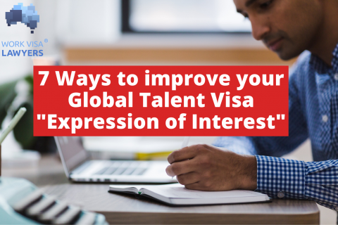 7 Ways to Improve your Global Talent Visa "Expression of Interest"
