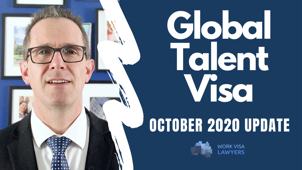 Global Talent Independent Visa Update August 2020