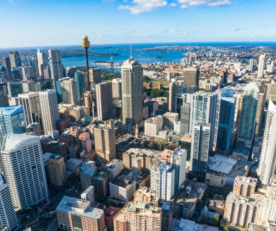 Sydney is where big organisations headquarters in Australia - Good for Employer Sponsorship program
