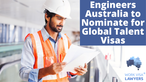 Engineers Australia to Nominate for Global Talent Visas