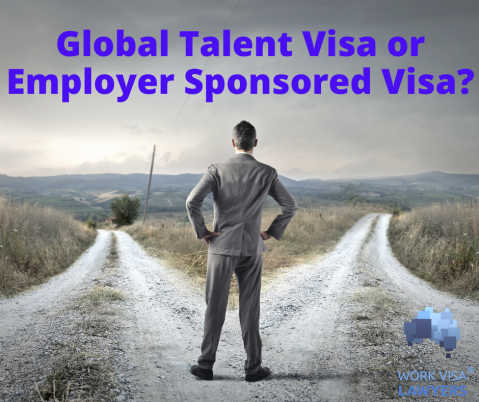 Global Talent Visa vs Employer Sponsored Visa?