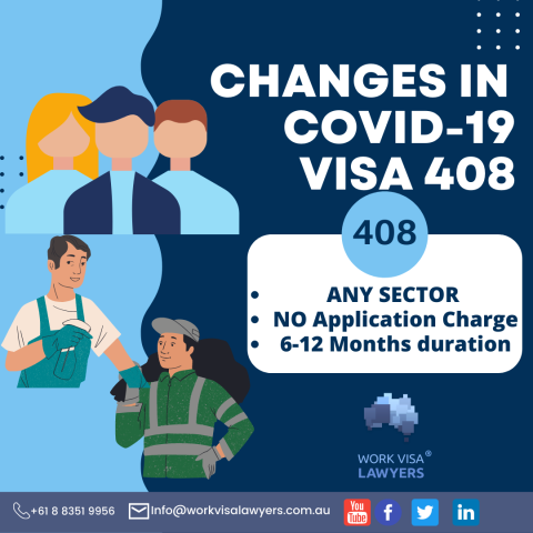Visa 408 Pandemic Event Covid-19 - Latest Changes March 2022