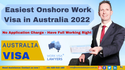 Easiest Onshore Australia Working Visa For PR - 408 Visa