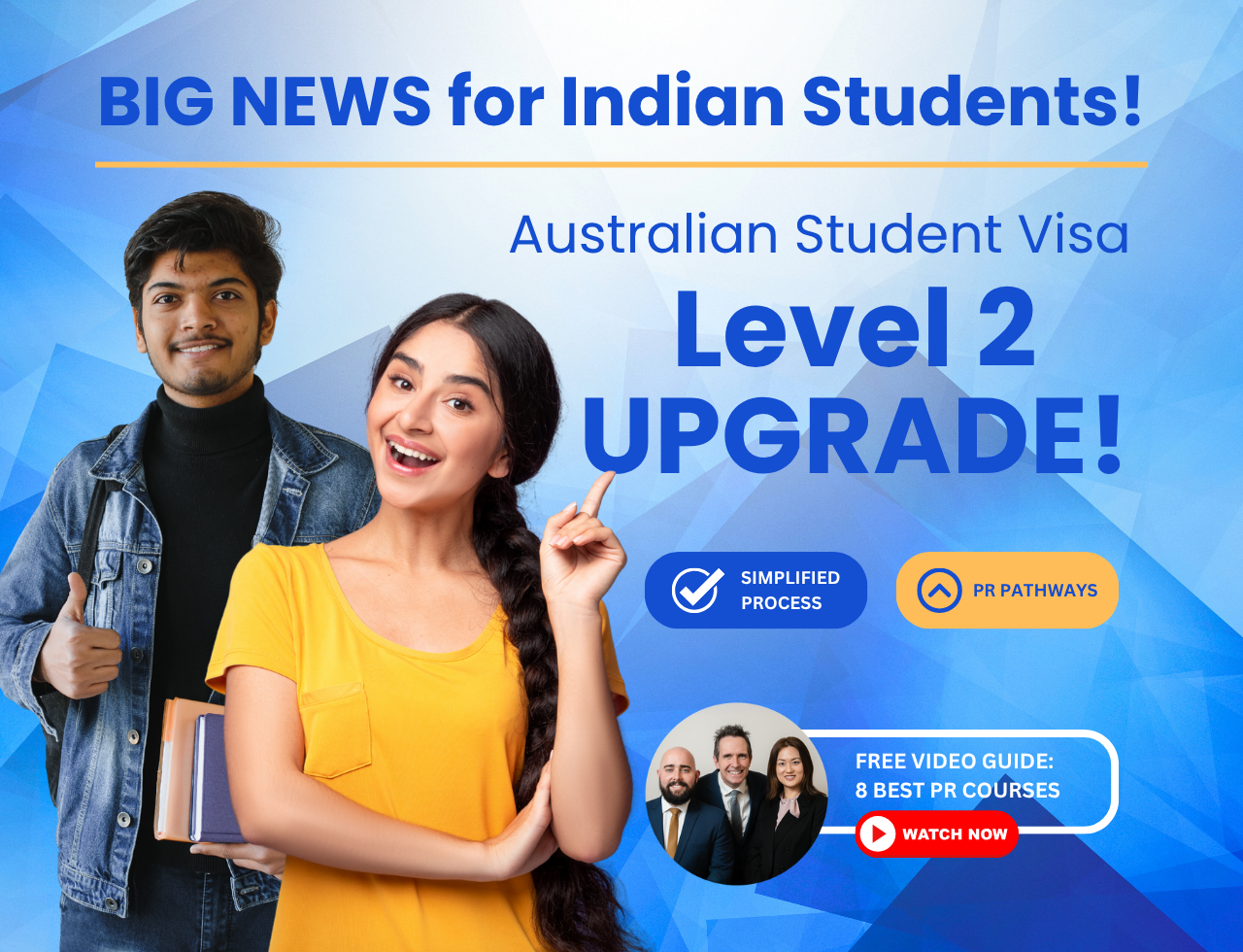 Big News for Indian Students: Australia Simplifies Visa Process with Level 2 Upgrade