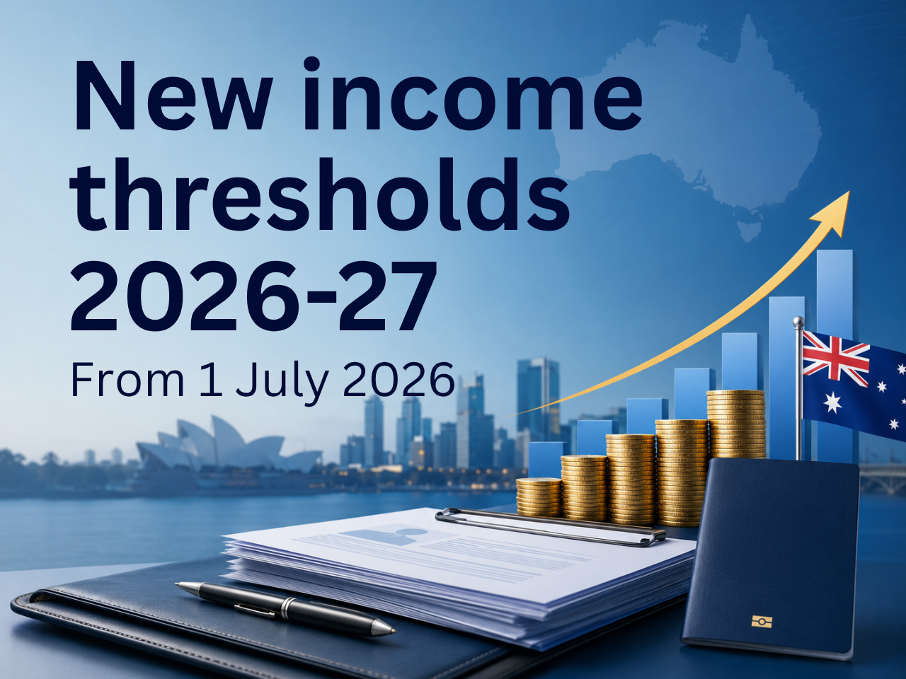 Salary Requirement for 482 and 186 Visas: New Income Thresholds 2026-2027