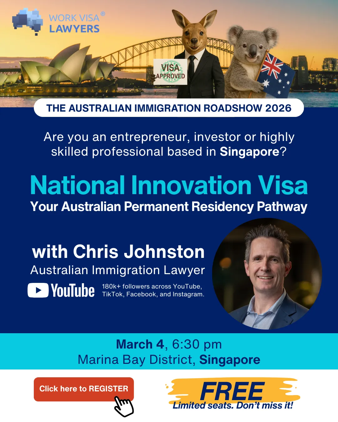 Free NIV Seminar in Singapore