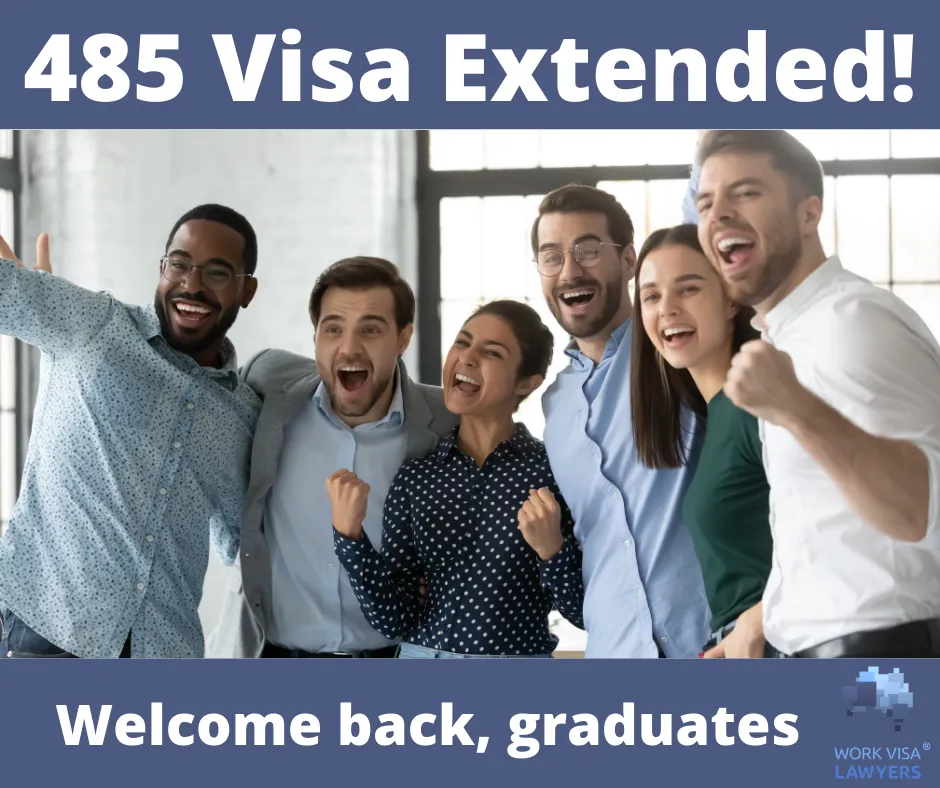 Graduate 485 Visa Extension and Longer Stays: Welcome Back, Alumni ?