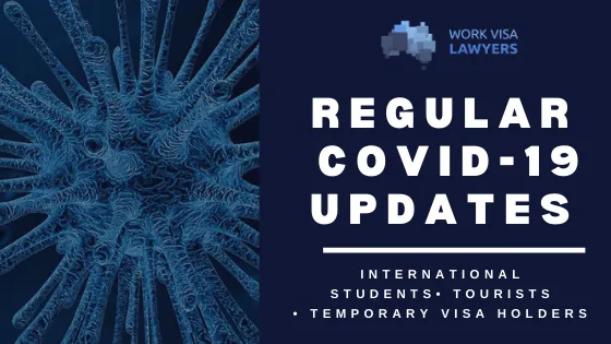 Novel Coronavirus (COVID-19) Outbreak - What it means for International Students, Australian Visa Holders, Expats and Tourists